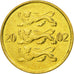 Coin, Estonia, 10 Senti, 2002, no mint, MS(63), Aluminum-Bronze, KM:22