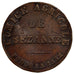 France, Agriculture and Horticulture, Token, 1832, EF(40-45), Copper, 4.64