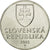 Moneda, Eslovaquia, 2 Koruna, 2003, MBC+, Níquel chapado en acero, KM:13