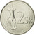 Moneda, Eslovaquia, 2 Koruna, 2003, MBC+, Níquel chapado en acero, KM:13