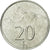 Moneta, Slovacchia, 20 Halierov, 2002, SPL, Alluminio, KM:18