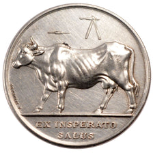 France, Agriculture and Horticulture, Token, 1814, AU(55-58), Silver, 15.76