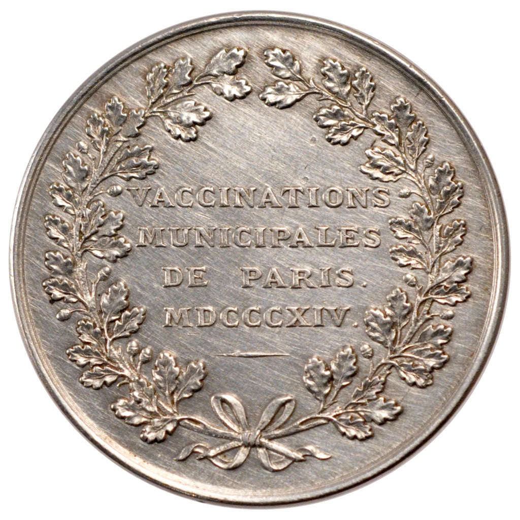 France, Agriculture and Horticulture, Token, 1814, AU(55-58), Silver, 15.76