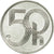 Coin, Czech Republic, 50 Haleru, 2002, Jablonec nad Nisou, AU(55-58), Aluminum