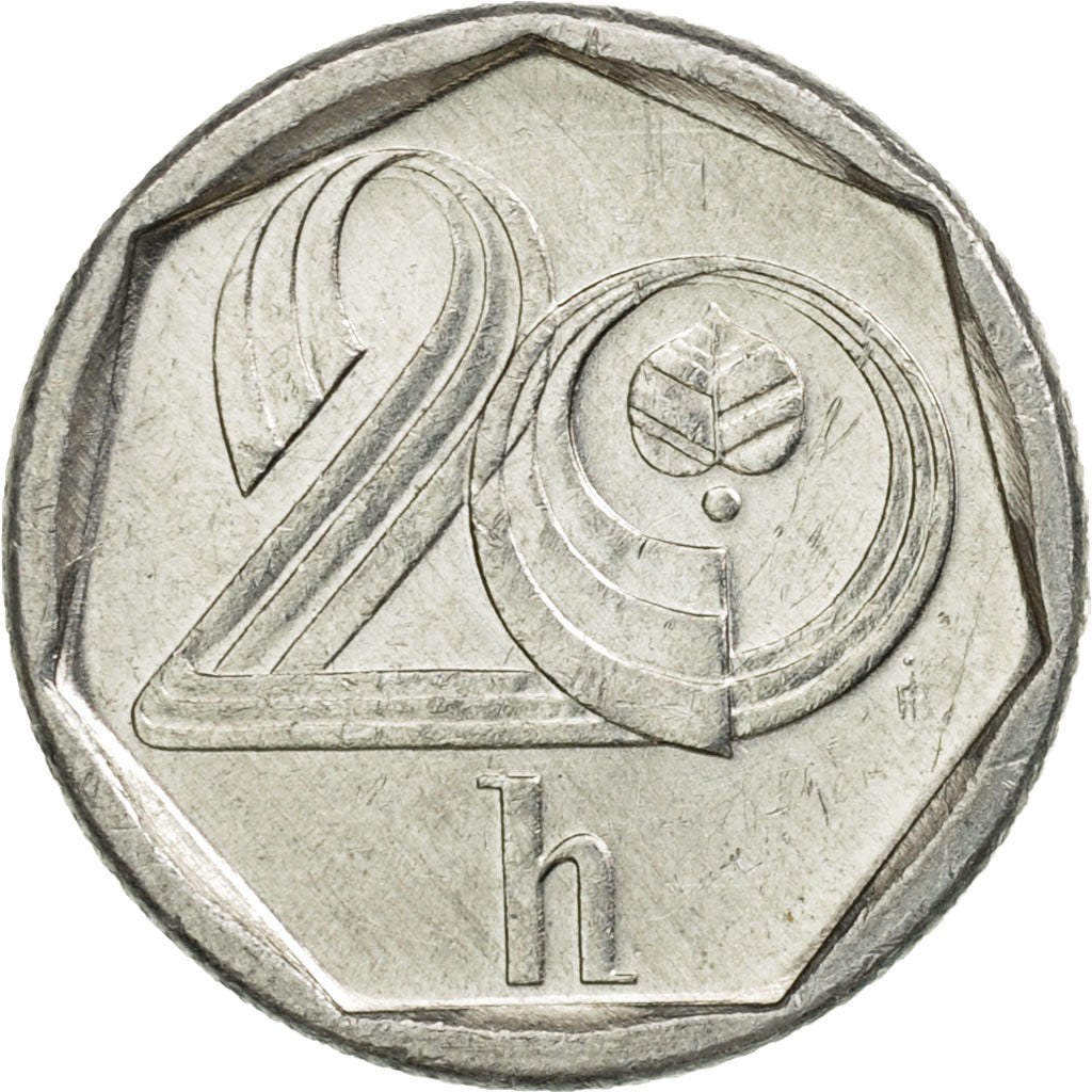 Monnaie, République Tchèque, 20 Haleru, 1995, SUP, Aluminium, KM:2.1