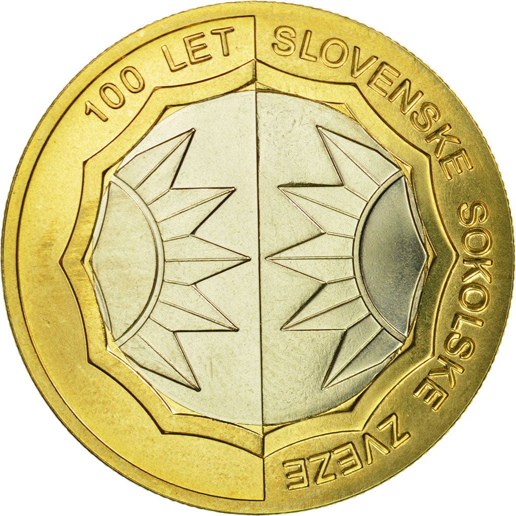 Coin, Slovenia, 500 Tolarjev, 2005, MS(63), Bi-Metallic, KM:63