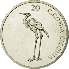Coin, Slovenia, 20 Tolarjev, 2005, Kremnica, MS(63), Copper-nickel, KM:51