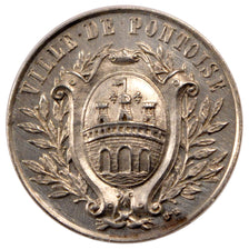 France, Agriculture and Horticulture, Token, 1850, AU(55-58), Silver, 8.15