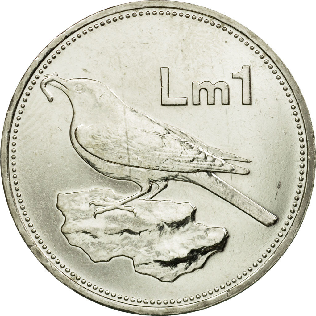 Coin, Malta, Lira, 2006, AU(55-58), Nickel, KM:99
