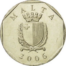 Coin, Malta, 50 Cents, 2006, AU(55-58), Copper-nickel, KM:98