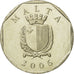 Coin, Malta, 50 Cents, 2006, AU(55-58), Copper-nickel, KM:98
