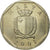 Coin, Malta, 50 Cents, 2001, AU(55-58), Copper-nickel, KM:98