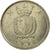 Moneda, Malta, 25 Cents, 1998, Franklin Mint, MBC, Cobre - níquel, KM:97