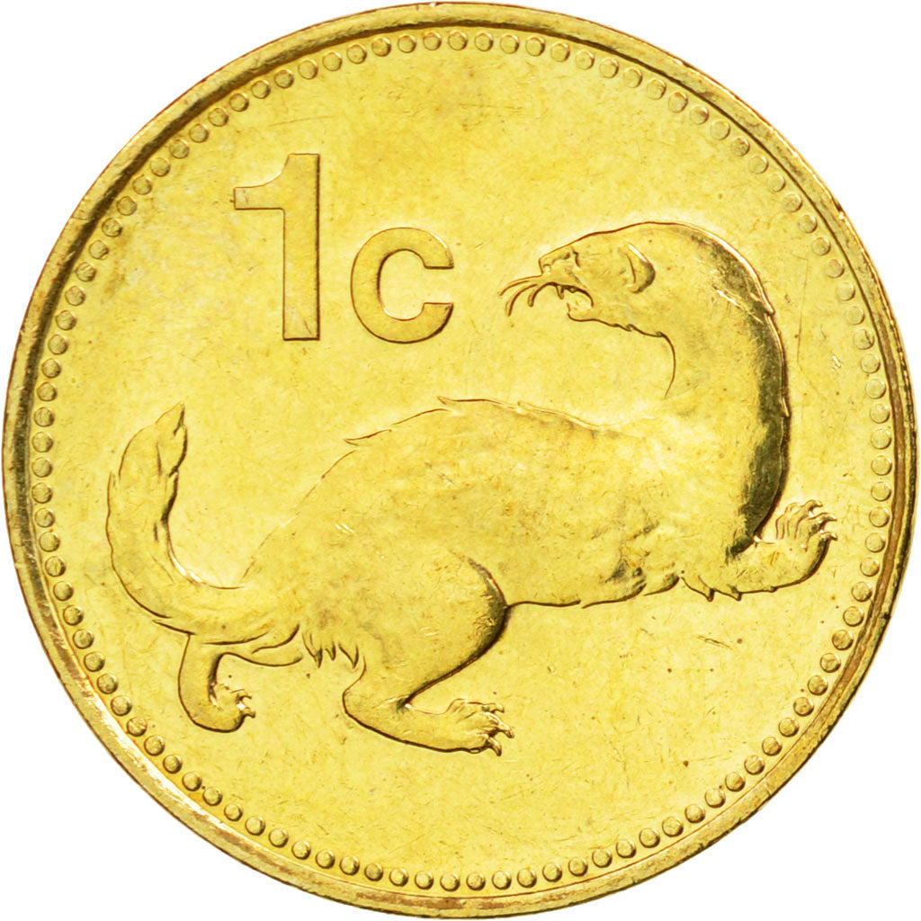 Coin, Malta, Cent, 2001, AU(55-58), Nickel-brass, KM:93
