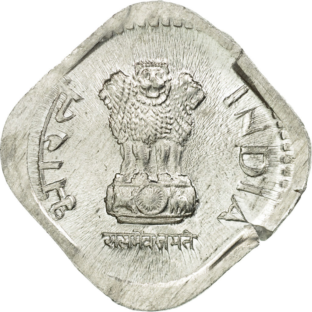 Monnaie, INDIA-REPUBLIC, 5 Paise, 1993, TB+, Aluminium, KM:23a