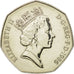 Coin, Great Britain, Elizabeth II, 50 Pence, 1986, MS(65-70), Copper-nickel