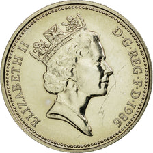 Coin, Great Britain, Elizabeth II, 5 Pence, 1986, MS(63), Copper-nickel, KM:937