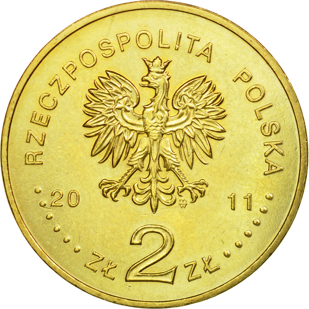 Coin, Poland, Independent Student's Union, 30th Anniversary, 2 Zlote, 2011