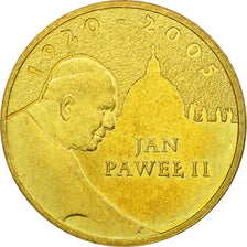 Monnaie, Pologne, Pope John-Paul II, 2 Zlote, 2005, Warsaw, TTB, Laiton, KM:525