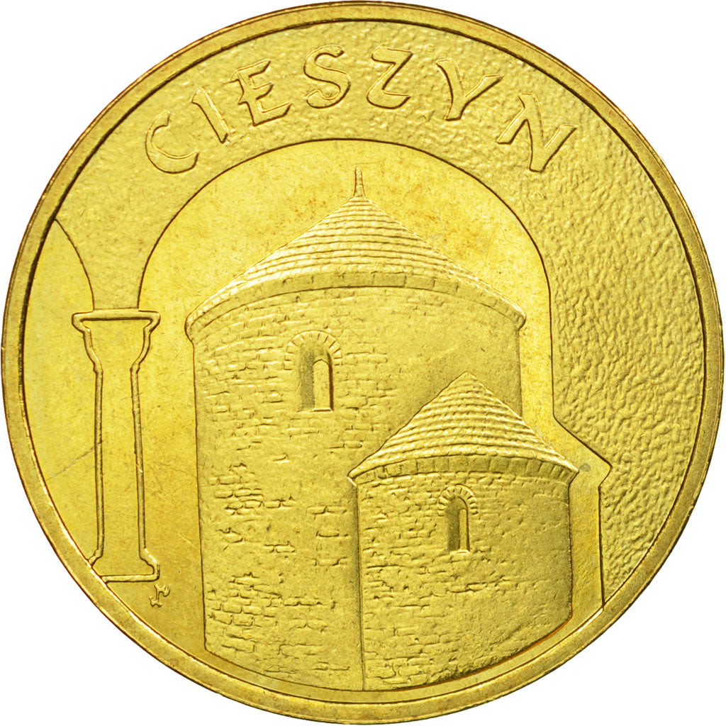 Moneta, Polska, Cizsyn, 2 Zlote, 2005, Warsaw, AU(55-58), Mosiądz, KM:753