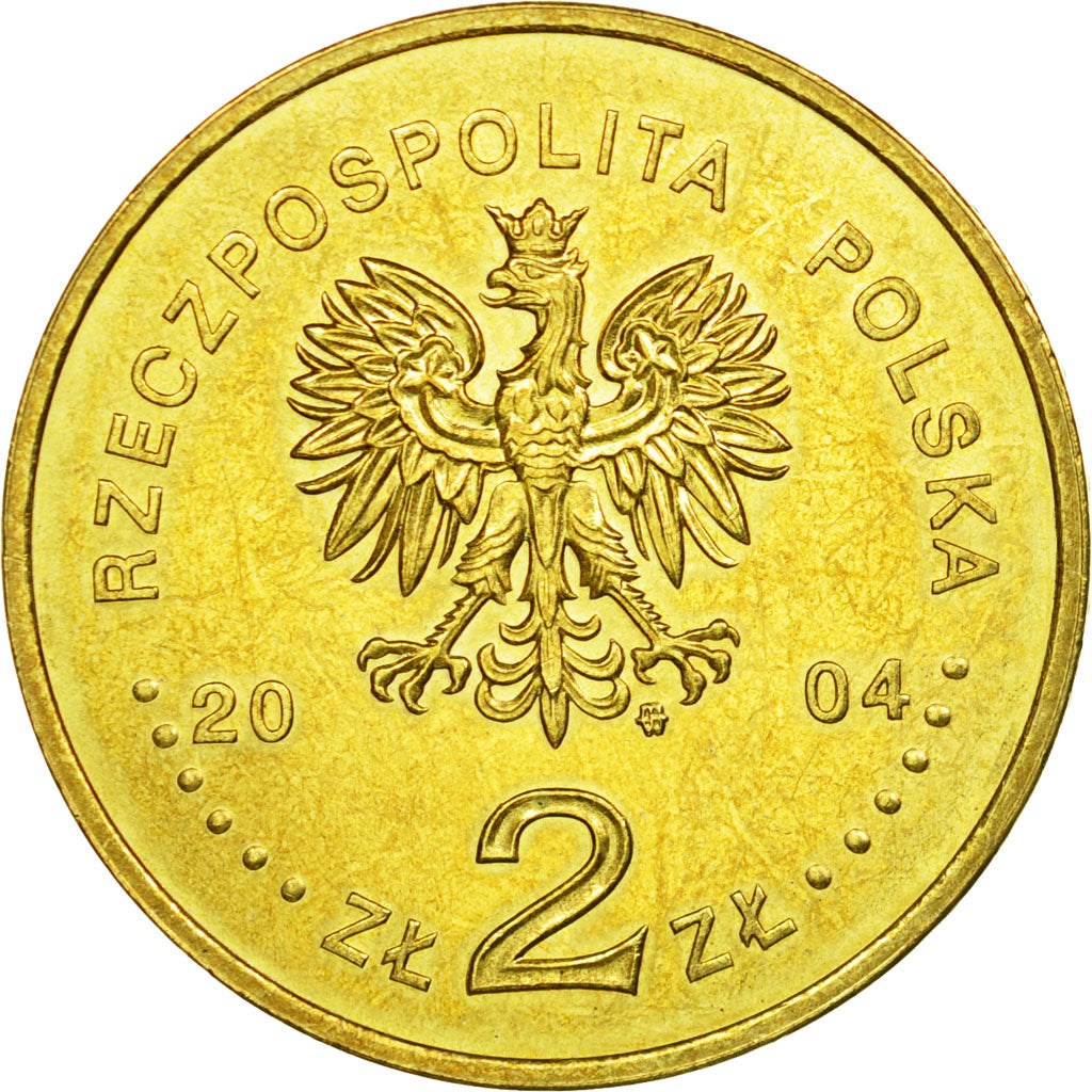 Moneda, Polonia, Warsaw Fine Arts Academy Centennial, 2 Zlote, 2004, Warsaw