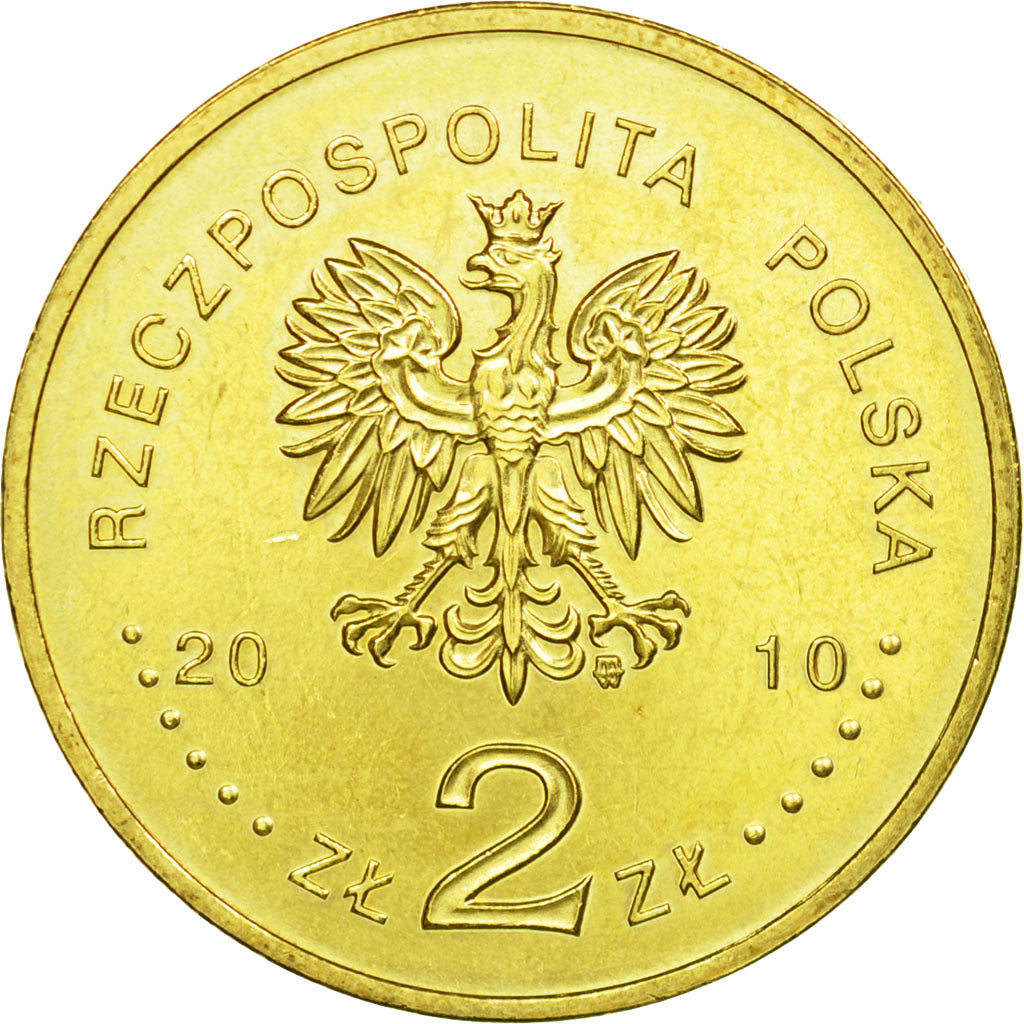 Moneda, Polonia, Battle of Warsaw, 2 Zlote, 2010, Warsaw, EBC, Latón, KM:735