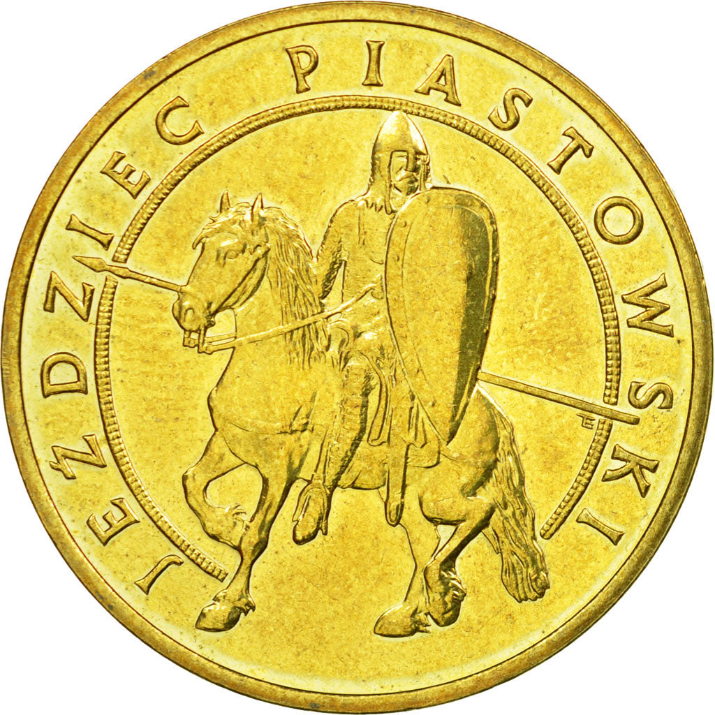 Coin, Poland, 2 Zlote, 2006, Warsaw, AU(55-58), Brass, KM:576