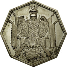 France, Token, Sports, 1866, AU(55-58), Silver
