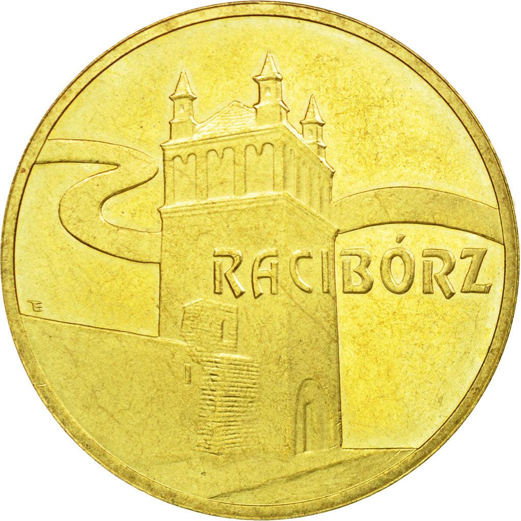 Coin, Poland, 2 Zlote, 2007, Warsaw, EF(40-45), Brass, KM:619