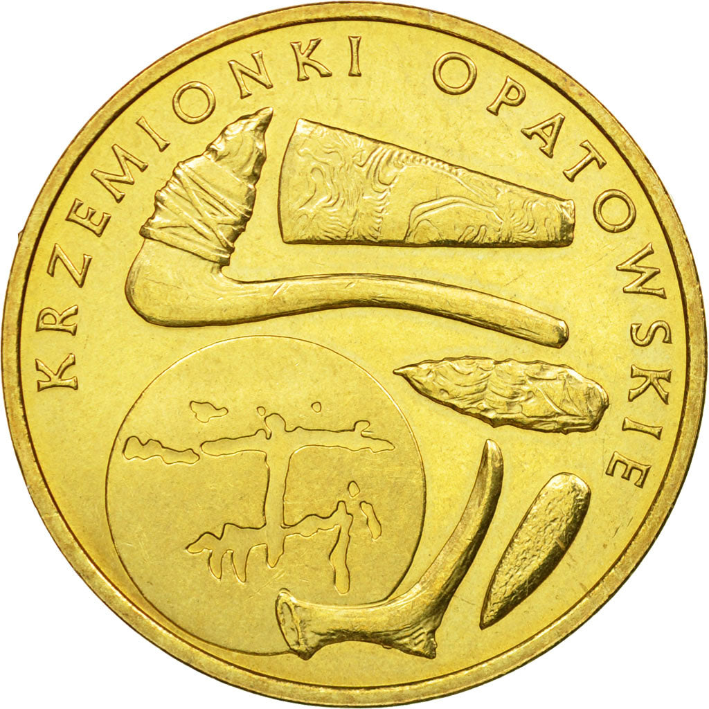 Moneta, Polonia, Krzemionki Opatowskie, 2 Zlote, 2012, Warsaw, BB, Ottone