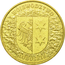 Munten, Polen, Lubuskie District, 2 Zlote, 2004, Warsaw, FR+, Tin, KM:486
