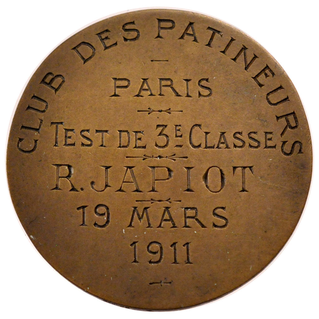 Club des patineurs de Paris, Jeton