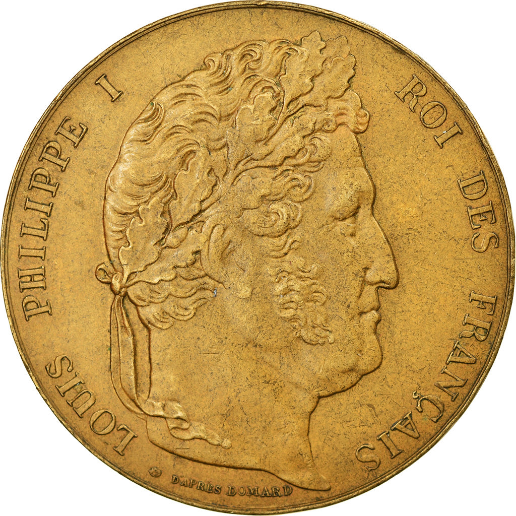 França, Medal, Louis-Philippe Ier, Ordre Public, Nova cunhagem, AU(50-53)