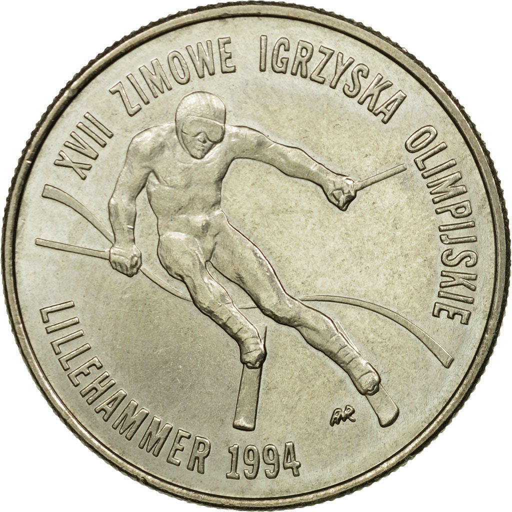 Coin, Poland, Olympics, 20000 Zlotych, 1993, EF(40-45), Copper-nickel, KM:261