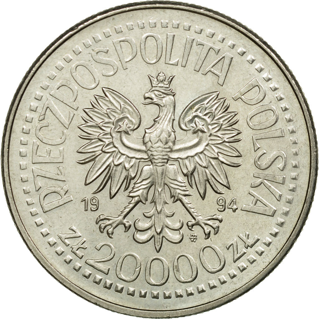 Coin, Poland, 200th Anniversary - Kosciuszko Insurrection, 20000 Zlotych, 1994