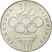 Coin, Poland, XXI Olympics, 200 Zlotych, 1976, Warsaw, AU(55-58), Silver, KM:86