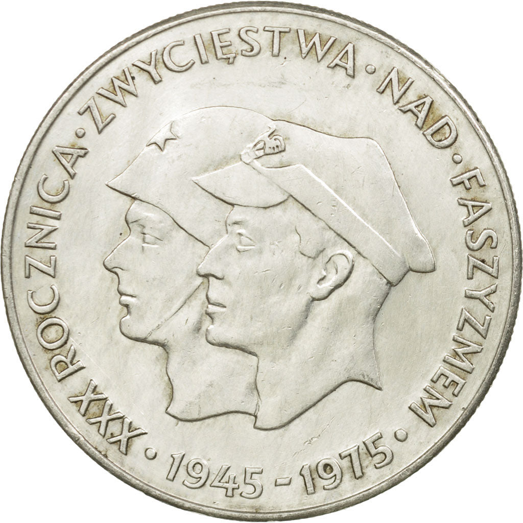 Coin, Poland, 30th Anniversary - Victory Over Fascism, 200 Zlotych, 1975
