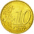 Belgium, 10 Euro Cent, 2001, EF(40-45), Brass, KM:227