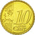 Slovenia, 10 Euro Cent, 2007, AU(55-58), Brass, KM:71