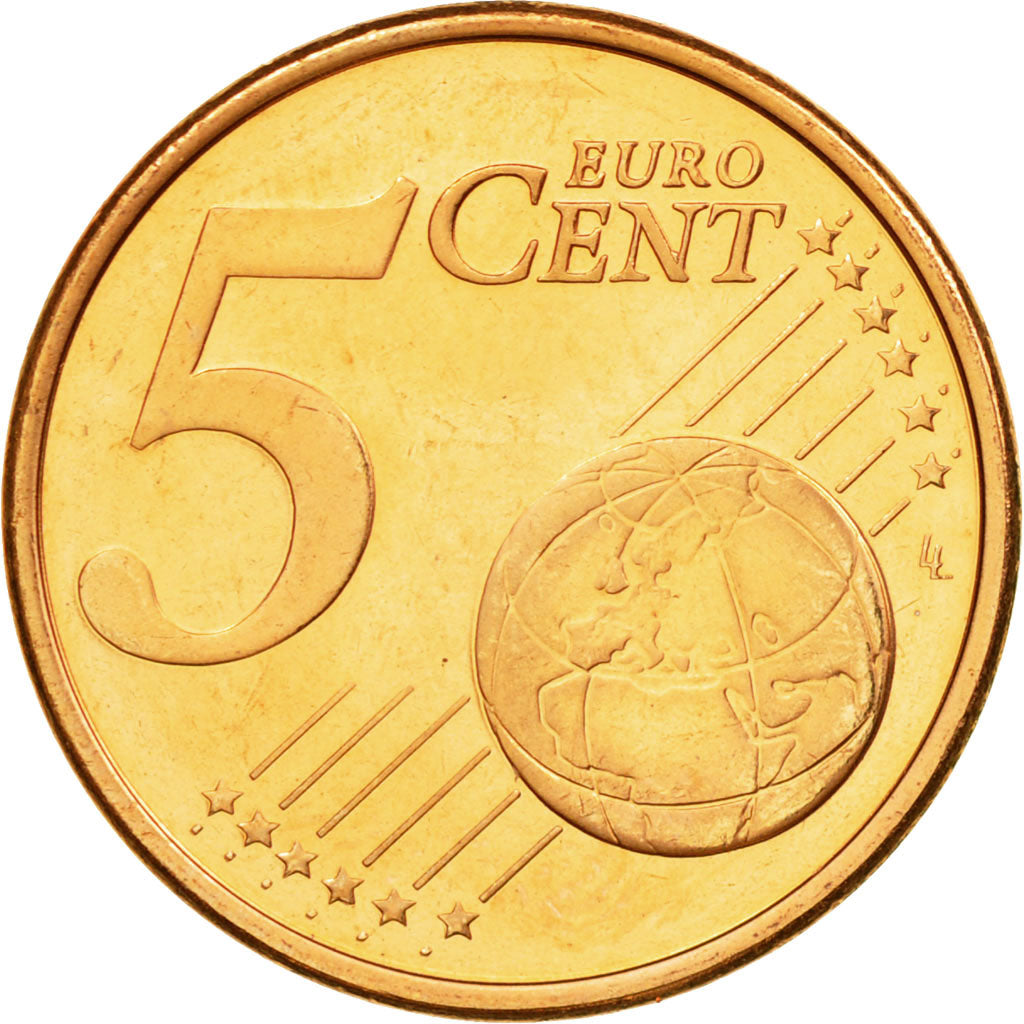Slovenia, 5 Euro Cent, 2007, AU(55-58), Copper Plated Steel, KM:70