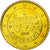 Słowacja, 50 Euro Cent, 2009, Kremnica, AU(55-58), Mosiądz, KM:100