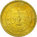 Eslovaquia, 10 Euro Cent, 2009, EBC, Latón, KM:98