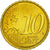 Slovacchia, 10 Euro Cent, 2009, SPL-, Ottone, KM:98