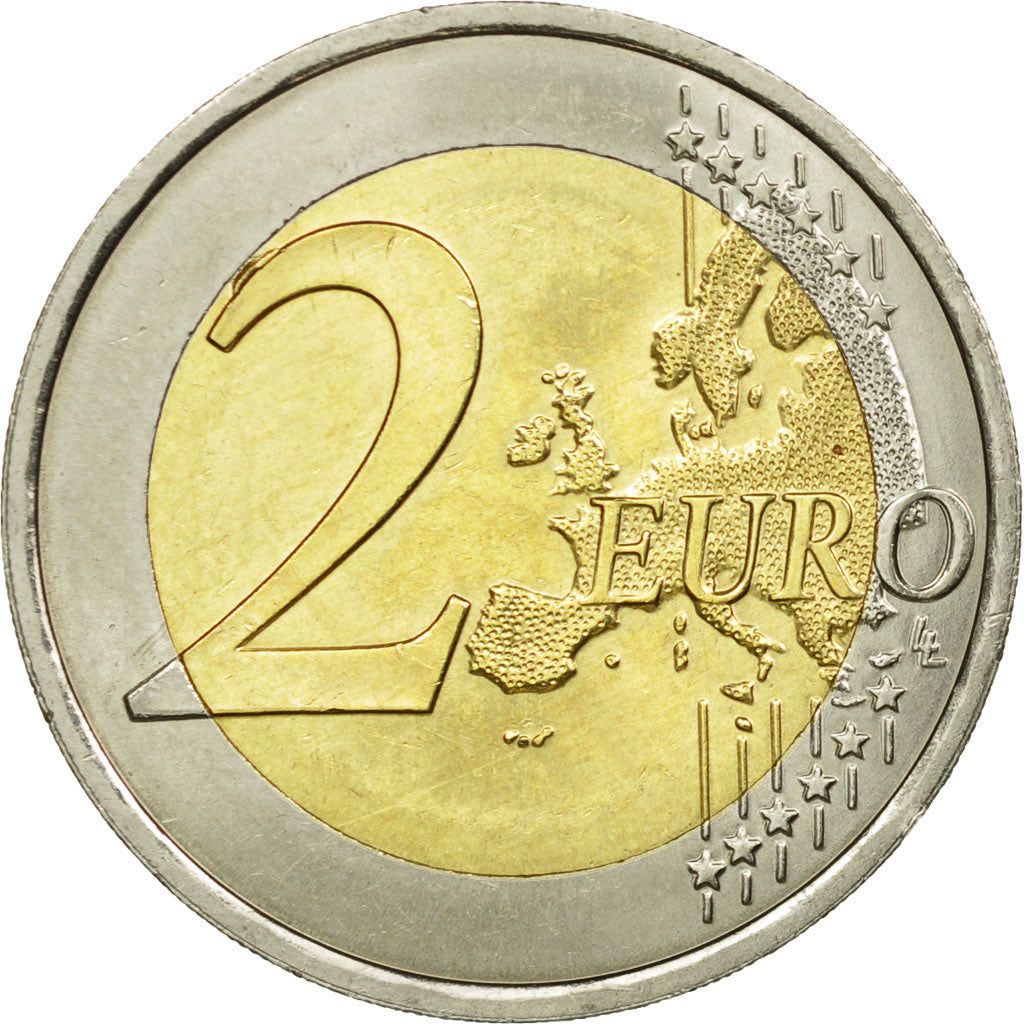 France, 2 Euro, 2007, EF(40-45), Bi-Metallic, Gadoury:9, KM:1460