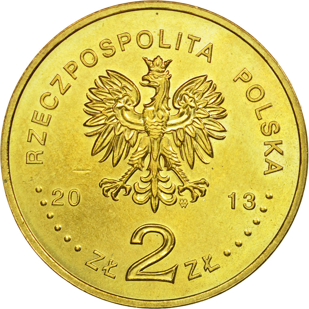 Coin, Poland, January 1863 Uprising, 150th Anniversary, 2 Zlotych, 2013, Warsaw
