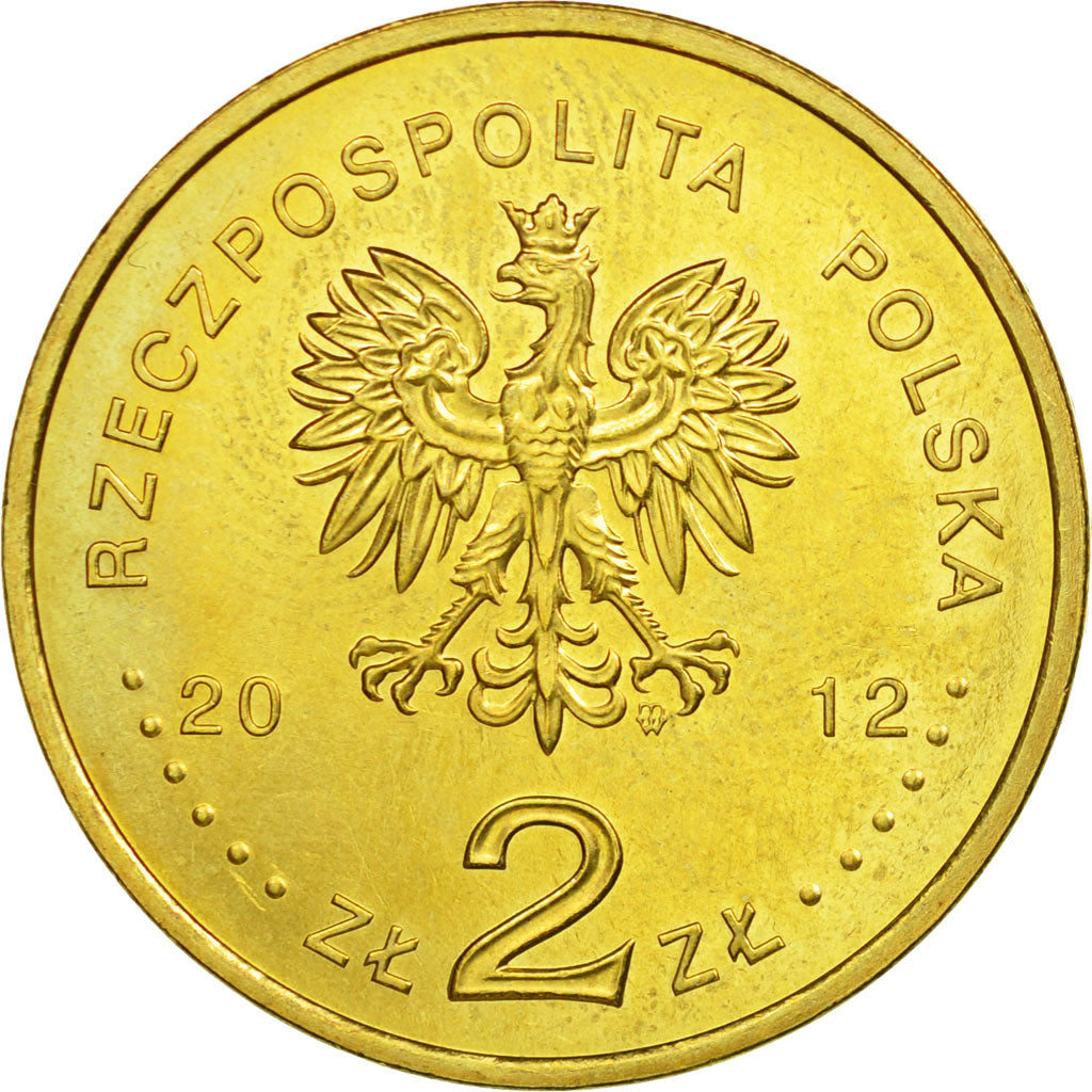 Coin, Poland, London Olympics, 2012; Polish Team, 2 Zlote, 2012, Warsaw