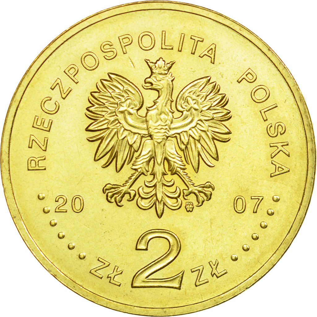 Münze, Polen, 70th Anniversary Death of Szymanowski, 2 Zlote, 2007, Warsaw, SS