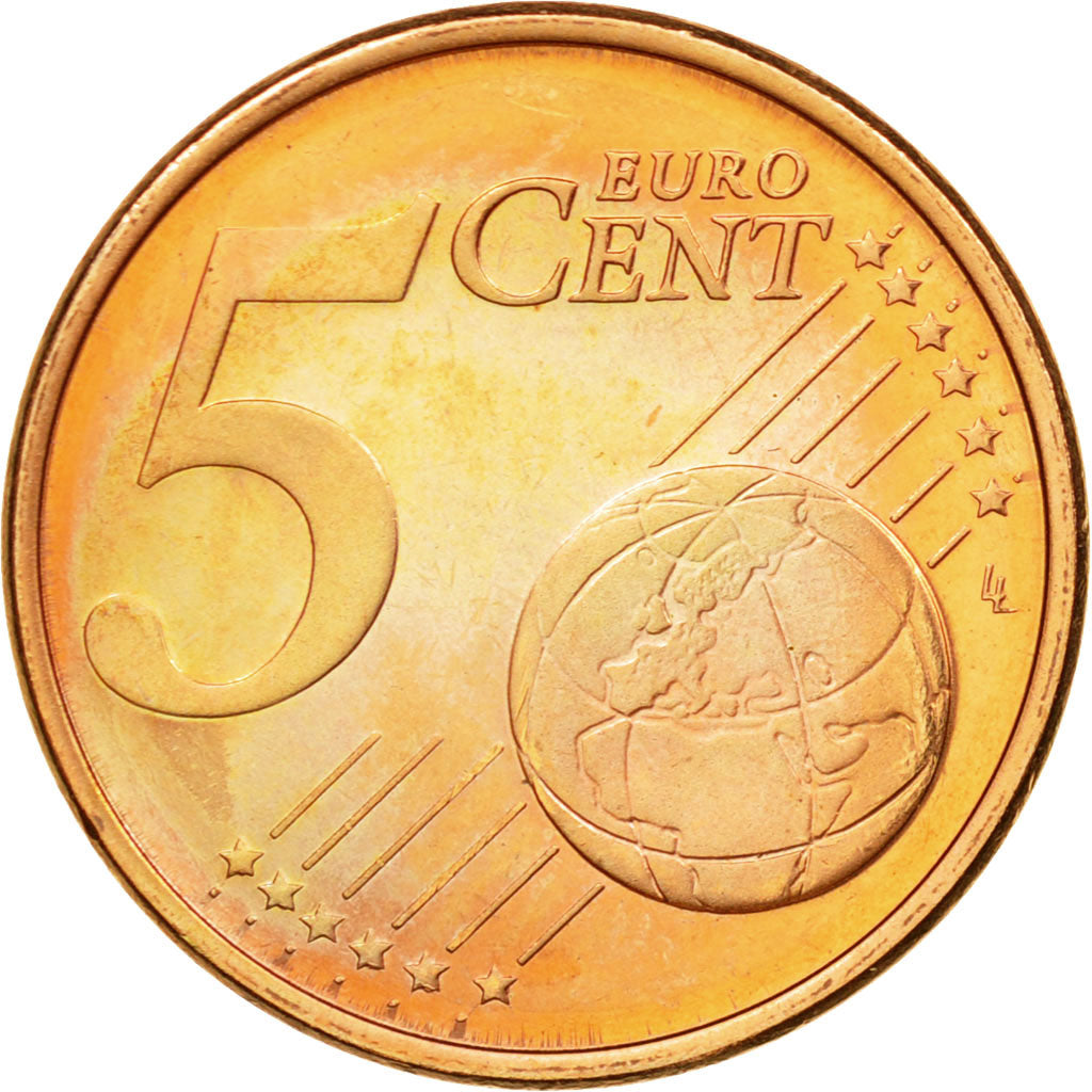 Finland, 5 Euro Cent, 2006, AU(55-58), Copper Plated Steel, KM:100