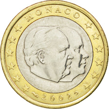 Monaco, Euro, 2002, EF(40-45), Bi-Metallic, KM:173