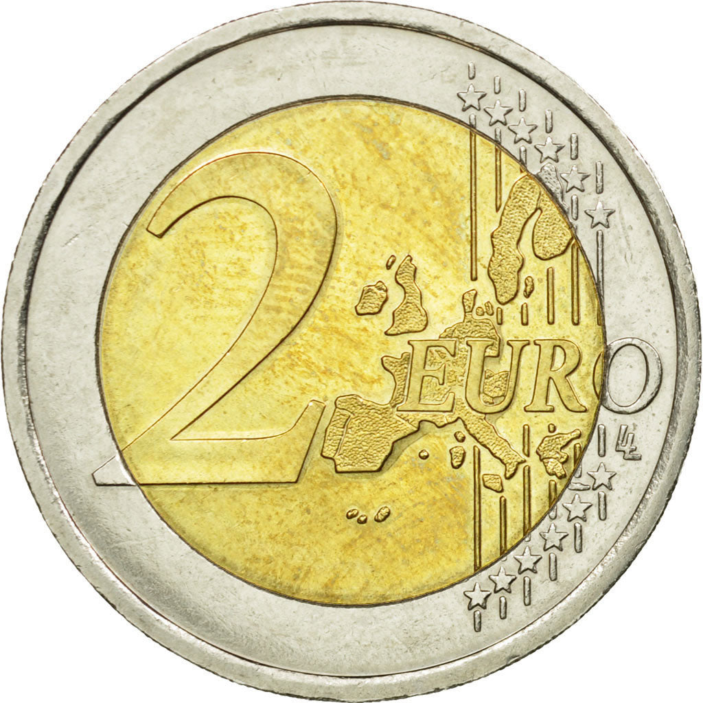 Monaco, 2 Euro, 2002, EF(40-45), Bi-Metallic, KM:174